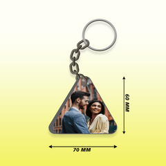 Mdf Photo Printed Key Chain