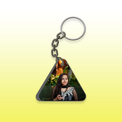 Mdf Photo Printed Key Chain