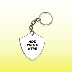 Mdf Key Chain Photo Printed