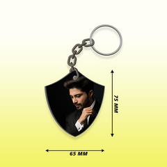 Mdf Key Chain Photo Printed