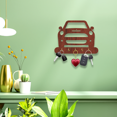 WOODEN CAR KEY HANGER