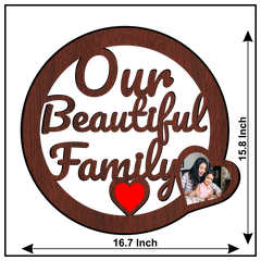 Our Beautiful Family Wall Frame